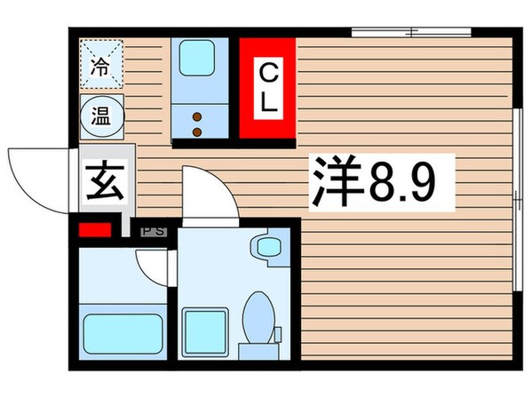 ラフォート菊川の物件間取画像